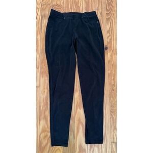 Lildy Women L-XL Black Skinny soft Denim Jeggings Pants comfycore bodycon‎ jeans